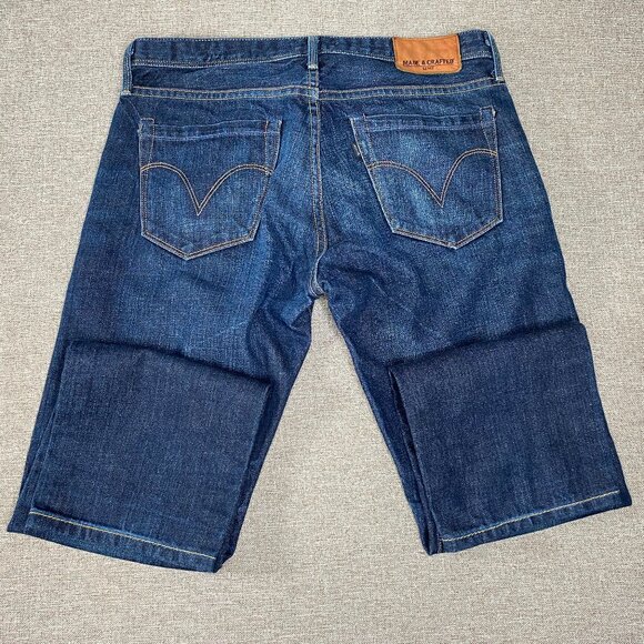 Levi's Made Crafted Tack Slim Denim Jeans Men's 29 Low Rise Blue Shyler Cut USA - Picture 8 of 16